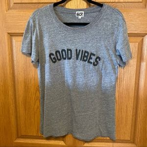 ⚽️ 4/$20 Suburban Riot Good Vibes t-shirt